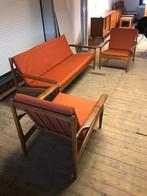 Fauteuils bank zithoek Bovenkamp A. Bender Madsen vintage, Ophalen, Gebruikt, Nvt, Eén