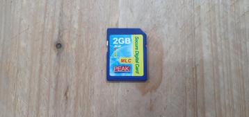 Geheugenkaart - 2GB SD Peak  beschikbaar voor biedingen