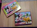 Disney puzzel - Minnie & Katrien (+ paard), Ophalen, 10 tot 50 stukjes, Gebruikt, 2 tot 4 jaar