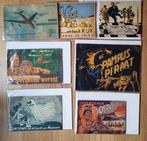 oude stripboekjes doosje vol....zie de foto's., Meerdere stripboeken, Ophalen of Verzenden, Gelezen