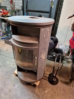 Houtkachel met Speksteen, Ophalen, Houtkachel, Zo goed als nieuw, Vrijstaand