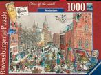 Ravensburger, Cities of the World, Ophalen, 500 t/m 1500 stukjes, Gebruikt, Legpuzzel