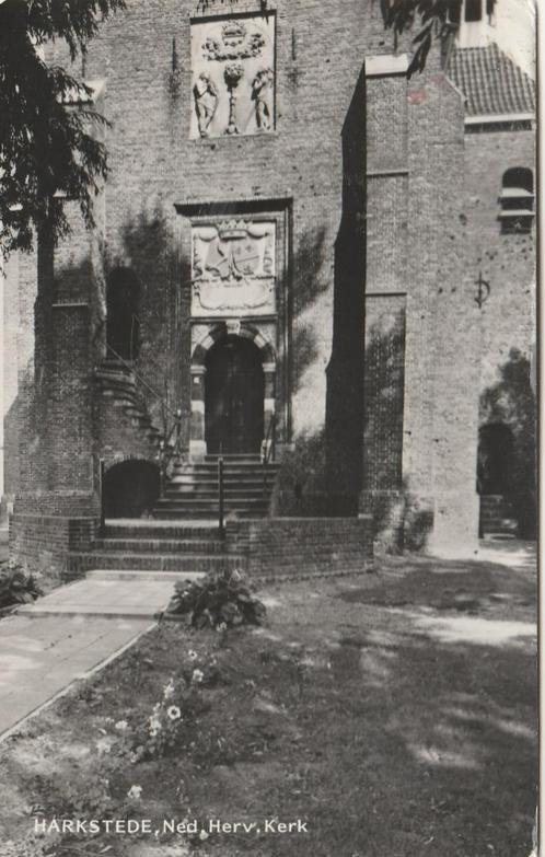 HARKSTEDE Ned. Herv. Kerk, Verzamelen, Ansichtkaarten | Nederland, Gelopen, Groningen, 1980 tot heden, Verzenden