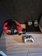 Logitech stuur + logitech chillstream controller voor pc, Ophalen of Verzenden, Zo goed als nieuw