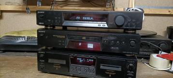 Sony componenten,radio,cd, cassette vintage  beschikbaar voor biedingen