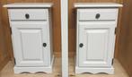 2x nachtkastjes Beige, Ophalen, Minder dan 45 cm, 55 tot 70 cm, Zo goed als nieuw