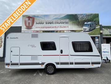 Dethleffs C'Go 495 QSK 2026 STAPELBEDDEN! beschikbaar voor biedingen