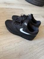 Nike Air Max 1 White Swoosh, Wit, Nike, Ophalen of Verzenden, Sneakers of Gympen