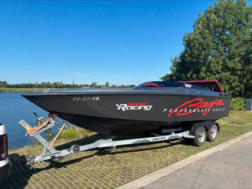 Baja Outlaw 24 ft 502CU V8 Holley blower 660 PK Total refit!, Watersport en Boten, Speedboten, Gebruikt, 6 meter of meer, Benzine