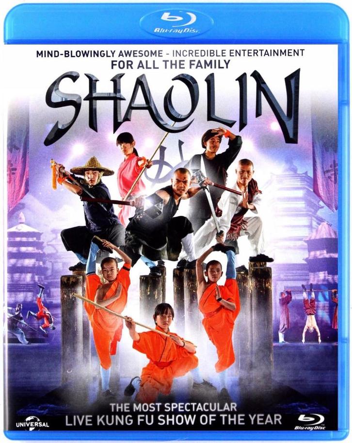 Shaolin - Show met echte Shaolin monniken - Engels, Cd's en Dvd's, Blu-ray, Zo goed als nieuw, Verzenden
