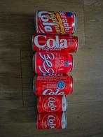 Lege Cola Blikjes Verzameling, Verzamelen, Biermerken, Ophalen of Verzenden, Gebruikt, Overige typen, Overige merken