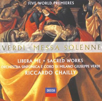 VERDI Messa solenne CD CHAILLY DECCA TOP CONDITIE beschikbaar voor biedingen