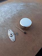 Oude deurbel jaren 70 chroom nr 5, Antiek en Kunst, Ophalen of Verzenden