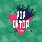 Pop on Top Zondag 19 mei, Tickets en Kaartjes, Concerten | Overige, Mei, Eén persoon