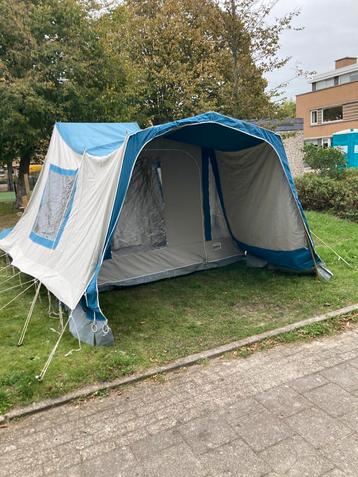 4 persoons retro bungalow tent met vast grondzeil beschikbaar voor biedingen