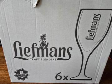 Liefmans bierglazen op voet NIEUW beschikbaar voor biedingen