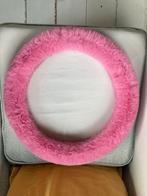 Stuurhoes roze nep bont doorsnee 39 a 40 cm, Auto diversen, Ophalen of Verzenden, Nieuw