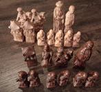 Figuurtjes van steen, schaakstukken, niet compleet, Verzamelen, Poppetjes en Figuurtjes, Ophalen of Verzenden, Zo goed als nieuw