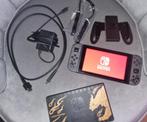 Nintendo Switch met micro sd kaart en spelletje, Ophalen of Verzenden, Zo goed als nieuw, Met 2 controllers, Switch 2019 Upgrade