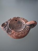 Romeins Terracotta Olielampje - Replica, Ophalen of Verzenden