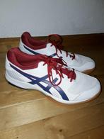 Witte Asics Gel Rocket schoenen mt 46,5, Wit, Ophalen of Verzenden, Asics, Sneakers of Gympen
