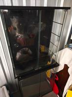 2 x IKEA Vitrinekast Niels Gammelgaard (Kryss) Vintage!, Glas, Minder dan 100 cm, 25 tot 50 cm, Gebruikt