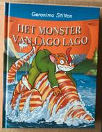 Geronimo Stilton - Het monster van Lago Lago, Ophalen of Verzenden, Zo goed als nieuw, Fictie algemeen