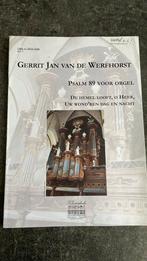 G.J. Vd Werfhorst - psalm 89 - klavarskribo, Muziek en Instrumenten, Bladmuziek, Orgel, Gebruikt, Artiest of Componist, Religie en Gospel