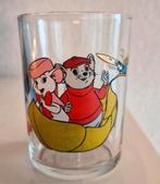 Glas met opdrukken De Reddertjes, Ophalen of Verzenden, Zo goed als nieuw