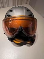 Skihelm met bril - Maat 60-62 Slokker, Overige merken, Gebruikt, Ophalen of Verzenden, Kleding