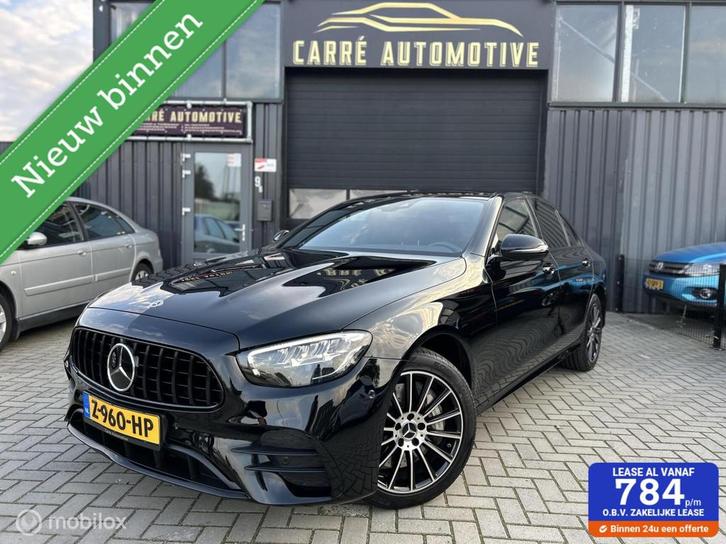 Mercedes E-klasse 300 e 4MATIC AMG Line|PANO|360|MEMORY|BURM, Auto's, Mercedes-Benz, Bedrijf, Te koop, E-Klasse, 360° camera, 4x4