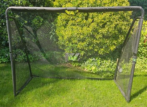 EXIT Coppa stalen voetbaldoel 220x170cm - zwart, Kinderen en Baby's, Speelgoed | Buiten | Speeltoestellen, Gebruikt, Ophalen