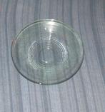 1 glazen schaal 3,5X20 cm., Gebruikt, Ophalen of Verzenden, Effen, Glas