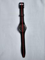 Swatch model GZ119 'Rosso Su Black' numbered 8th edition., Kunststof, Gebruikt, Polshorloge, Swatch