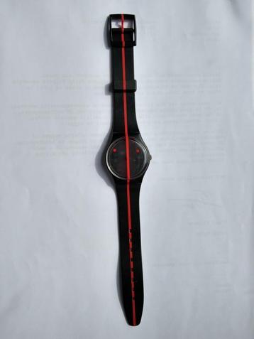 Swatch model GZ119 'Rosso Su Black' numbered 8th edition.  beschikbaar voor biedingen