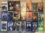 VHS Gitaar Virtuozen & Live Concerten - 67 Banden, Ophalen of Verzenden, Gebruikt