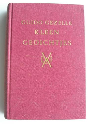 Guido Gezelle Kleen Gedichtjes 1950 Driemaal XXXIII beschikbaar voor biedingen