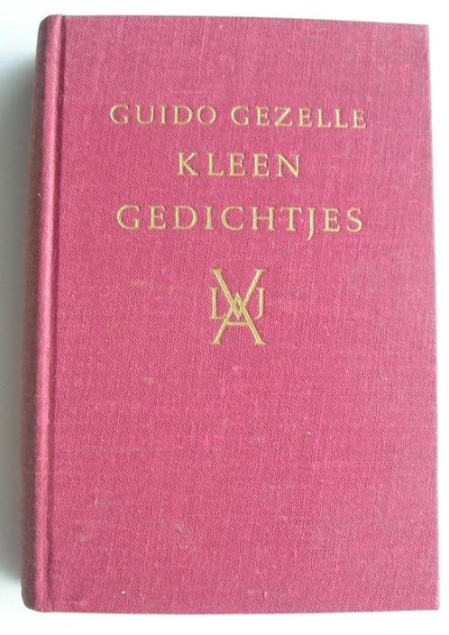 Guido Gezelle Kleen Gedichtjes 1950 Driemaal XXXIII, Boeken, Gedichten en Poëzie, Gelezen, Eén auteur, Ophalen of Verzenden