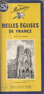 Michelin kaart van kerken in Frankrijk, Boeken, Atlassen en Landkaarten, Gelezen, Frankrijk, Ophalen of Verzenden, 1800 tot 2000