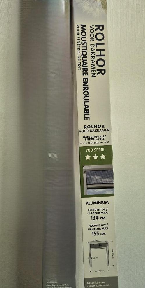Verkocht! Bruynzeel rolhor voor dakraam 134x155cm nieuw, Doe-het-zelf en Verbouw, Deuren en Horren, Nieuw, Overige typen, Minder dan 200 cm