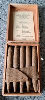 Oud VOL doosje sigaren de olifant knakje voor de verzamelaar, Ophalen of Verzenden, Nieuw, Tabaksdoos of Verpakking