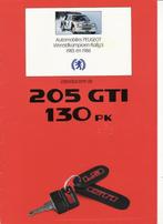 Peugeot 205 GTI 130, 1987, Ophalen of Verzenden, Zo goed als nieuw, Peugeot