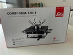 Solis Combi Grill 3 in 1, Witgoed en Apparatuur, Verzenden, 8 personen of meer