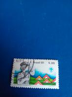 Postzegel Brazilië 1981 - Jamboree Pan-Americano, Ophalen of Verzenden
