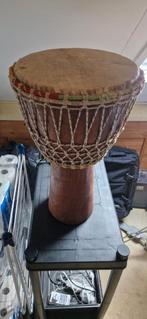 Djembé Trommel - Hardhout - 60cm, Muziek en Instrumenten, Ophalen of Verzenden, Gebruikt, Trommel