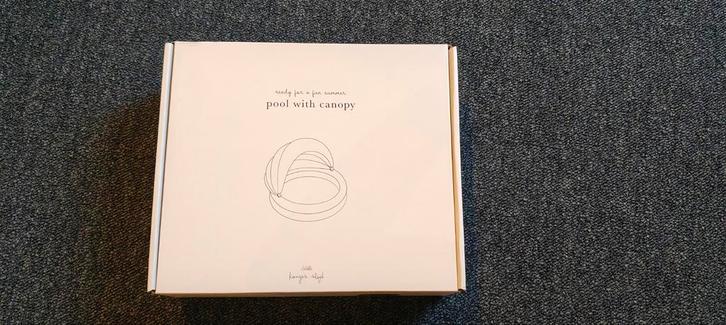 Konges Slojd zwembad met zonnescherm Cherry Blush, Kinderen en Baby's, Kinderspulletjes, Nieuw, Ophalen