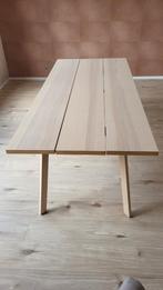 Koopje! Is uit elkaar Mooie blanke eettafel Ypperlig Ikea., Huis en Inrichting, Tafels | Eettafels, Ophalen, 200 cm of meer, 50 tot 100 cm