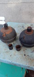2 oude scheeps lantaarns, Ophalen, Gebruikt, Motorboot