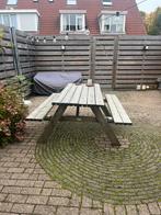 Picknick tafel hout, Tuin en Terras, Picknicktafels, Ophalen, Rechthoekig, Hout