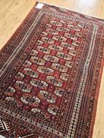 Vintage handgeknoopt oosters tapijt bochara 190x124, Info@SlatsAntiek.nl, Tweedehands, 100 tot 150 cm, Perzisch